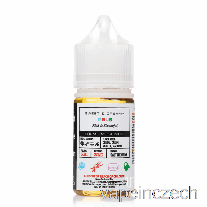 Pbls - Bsx Salts Series - 30ml 30mg Vape Pero
